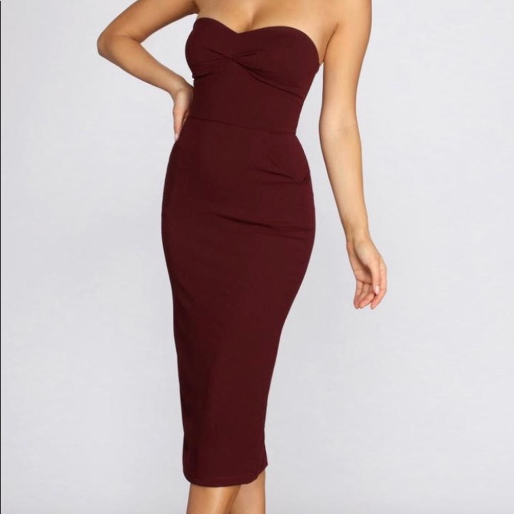 Amazing Burgundy dress